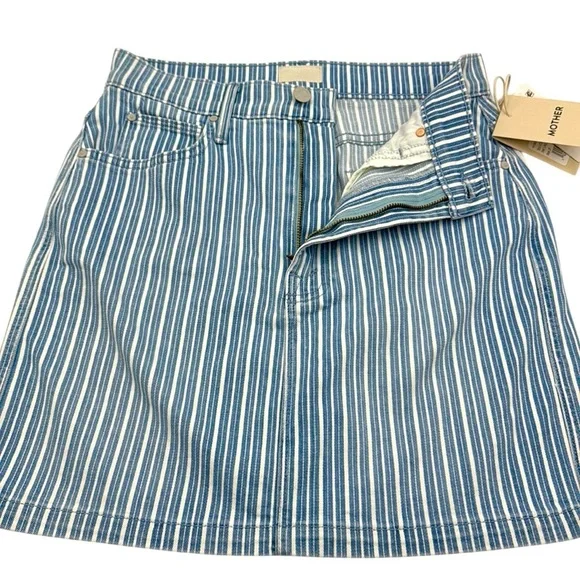 Mother High Waisted Smokin Double Mini Skirt Size 27 - Picture 5 of 16